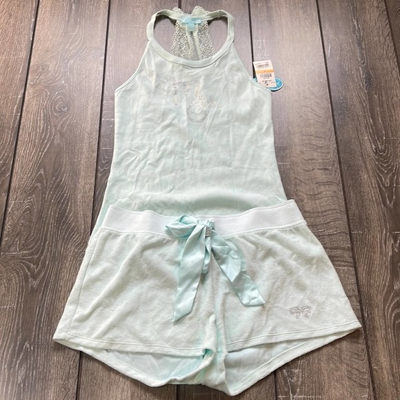 Betsey Johnson Other - Betsey Johnson Mrs. Bridal Light Blue Women's PJ Set Women's Size S and M NWT